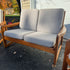 Mid Century Teak Sofa and Chair Set