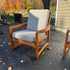 Mid Century Teak Sofa and Chair Set