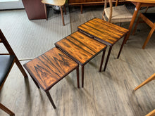 Load image into Gallery viewer, Sale!!! Mid Century Brazilian Rosewood Nesting Tables