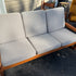 Mid Century Teak Sofa and Chair Set