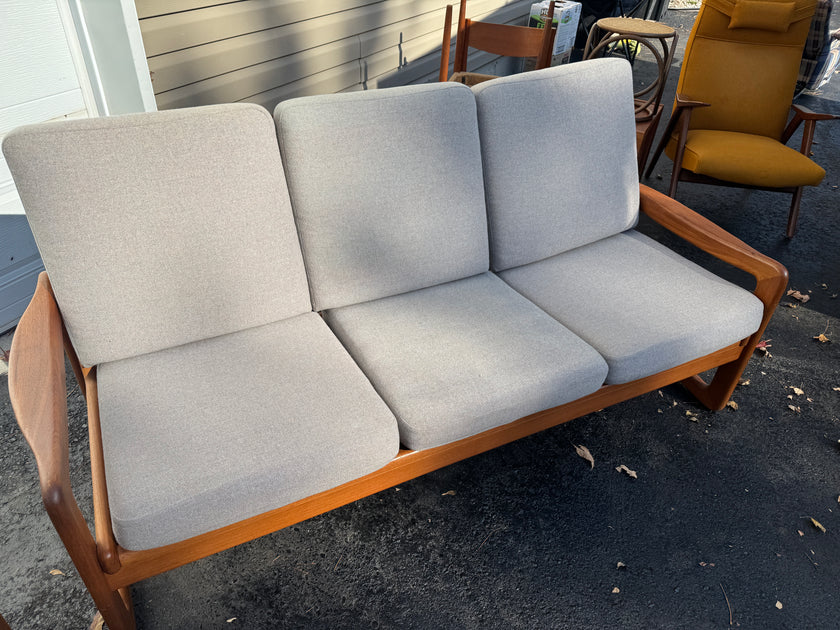 Mid Century Teak Sofa and Chair Set