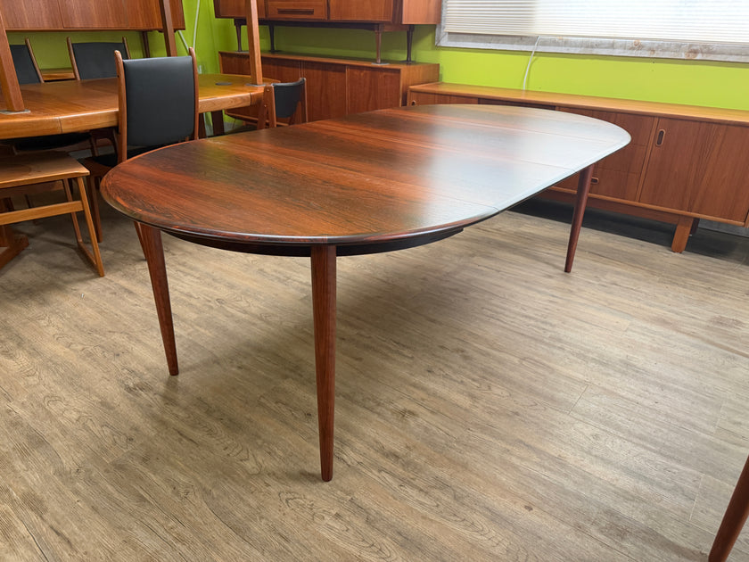 Mid Century Brazilian Rosewood Dining Table from Denmark