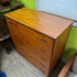 Mid Century Teak Highboy Dresser