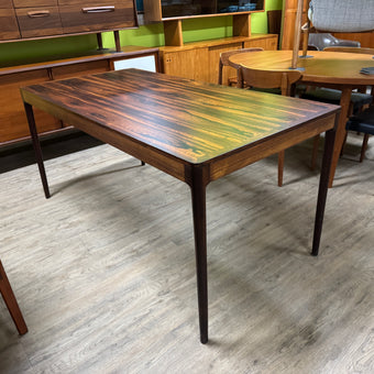 Mid Century Brazilian Rosewood Dining Table / Desk