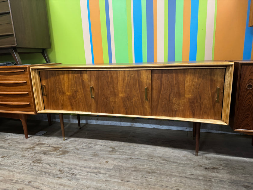 Mid Century Walnut and Ash Sideboard