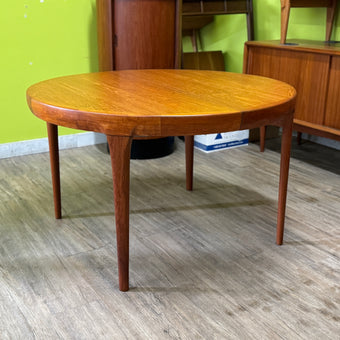 Mid Century Teak XL Dining Table from Denmark