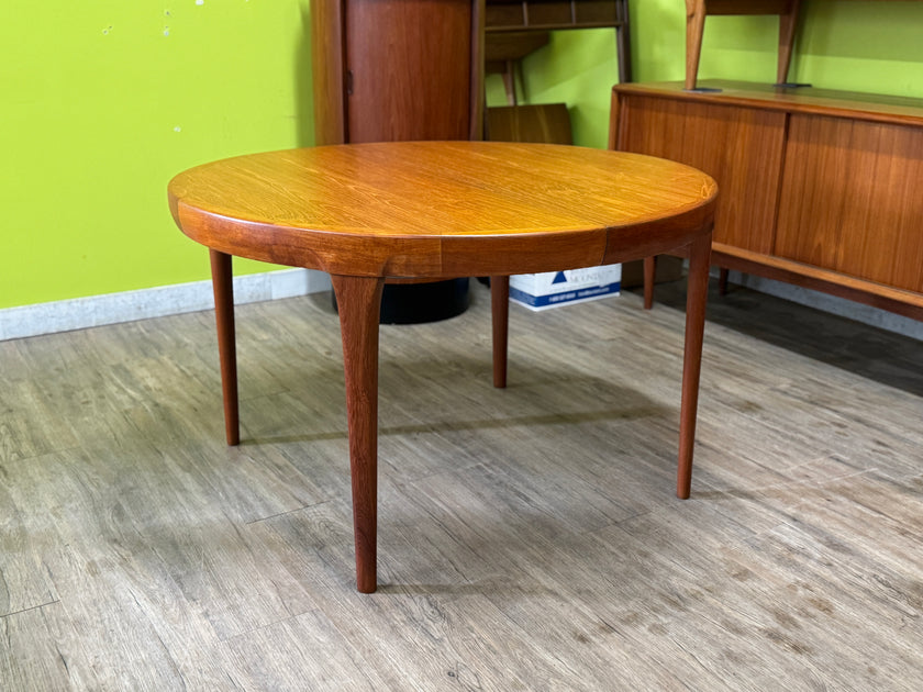 Mid Century Teak XL Dining Table from Denmark