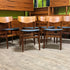 6 Mid Century Teak Dining Chairs from Denmark