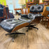 Mid Century Brazilian Rosewood Eames Lounge Chair and Ottoman