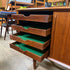 Mid Century Teak Bow Front Sideboard from Denmark