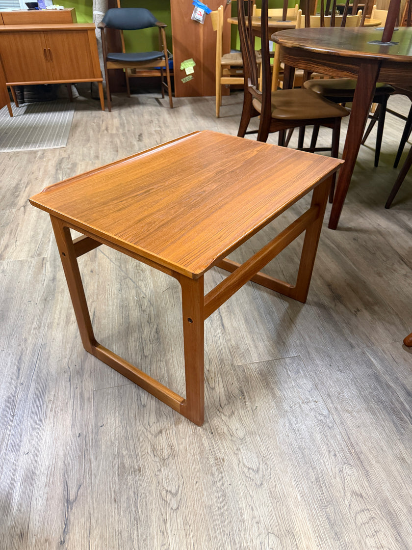 Mid Century Teak Side Table from Denmark