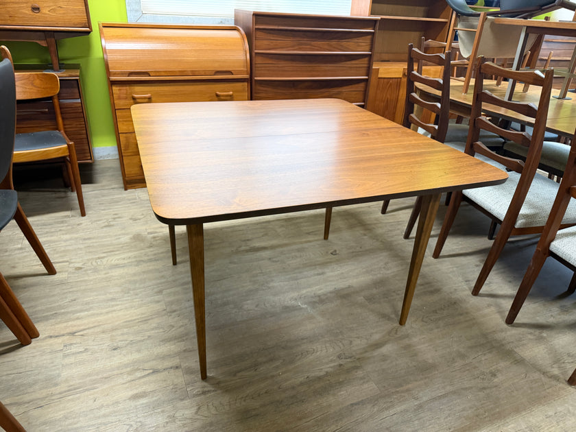 Mid Century Walnut Dining Table