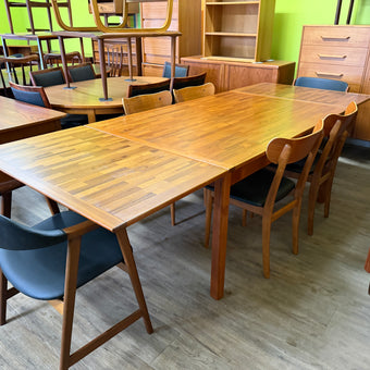 Mid Century Teak Dining Table