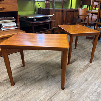 Mid Century Teak Side Tables from Denmark