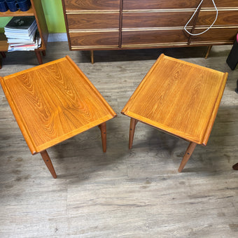 Mid Century Teak Side Tables