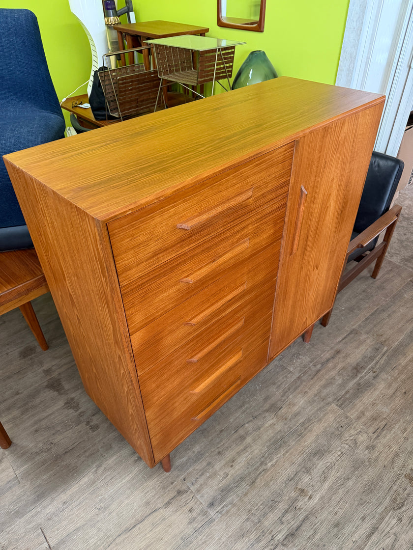 Mid Century Teak Dresser