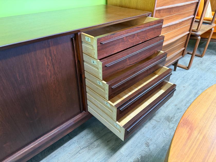 Mid Century Brazilian Rosewood Sideboard from Denmark