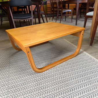 Mid Century Oak “Lamino” Coffee Table