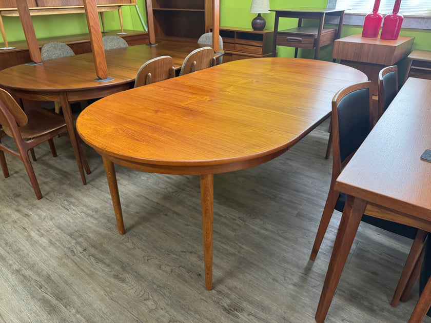 Mid Century Teak Dining Table from Denmark