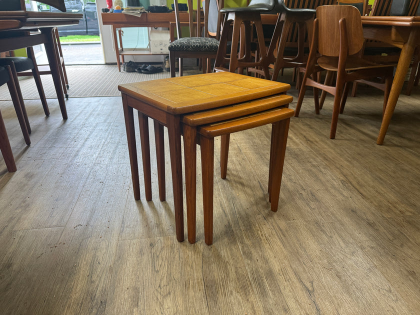 Mid Century Teak Nesting Tables