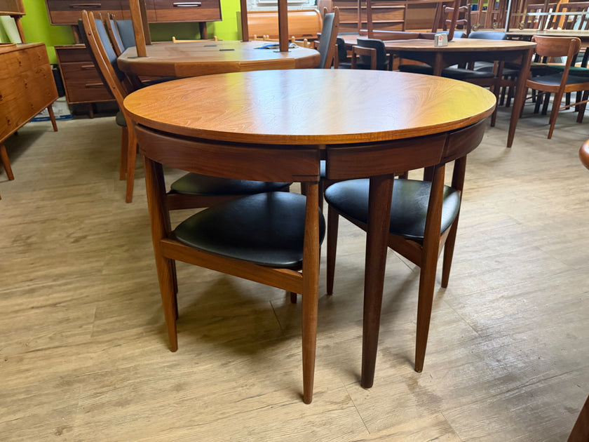 Mid Century Teak Roundette Dining Set