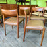 Mid Century Teak Dining Chairs from Denmark