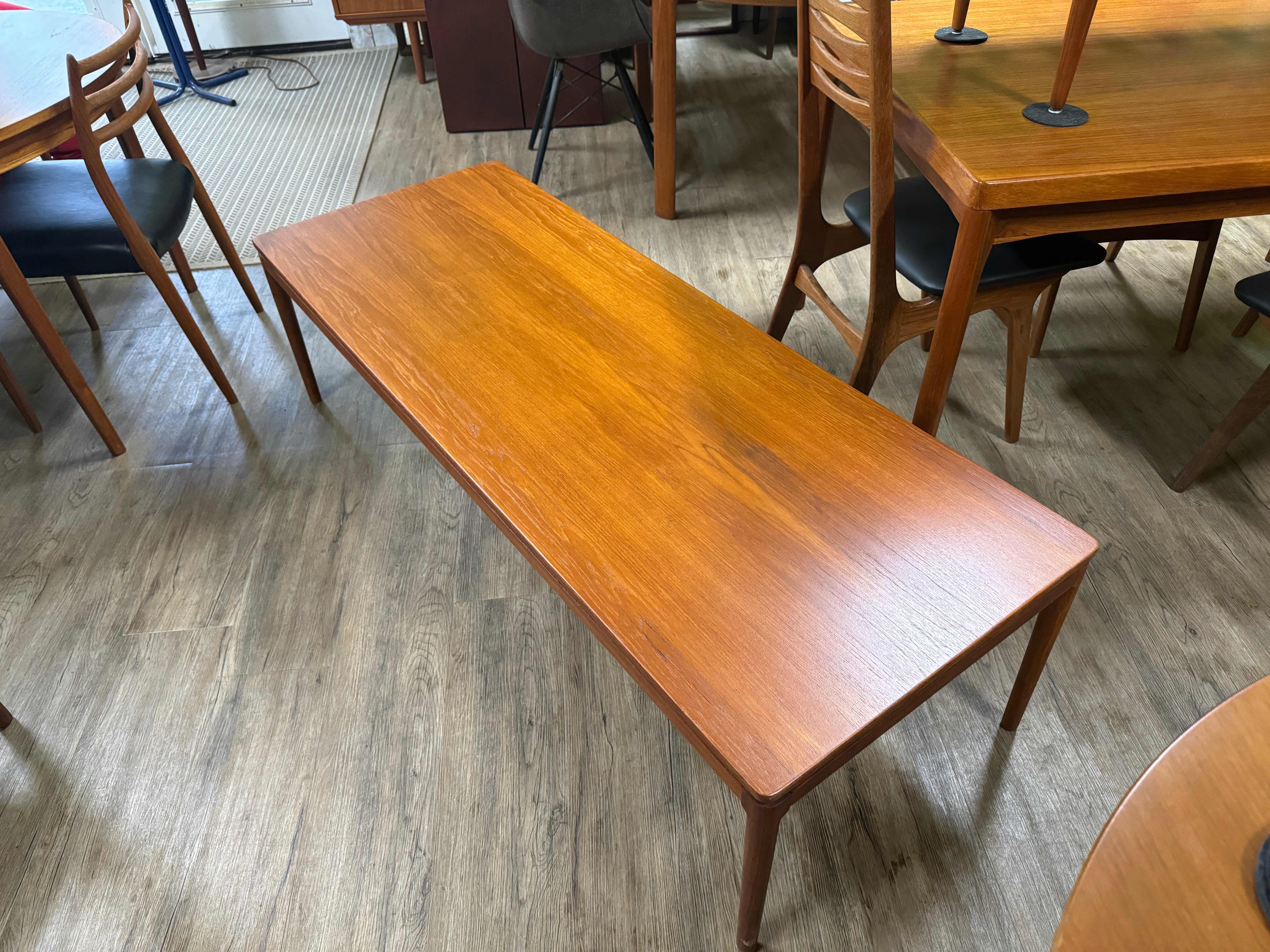 Sale!!! Mid Century Teak Coffee Table from Denmark – Green Wall