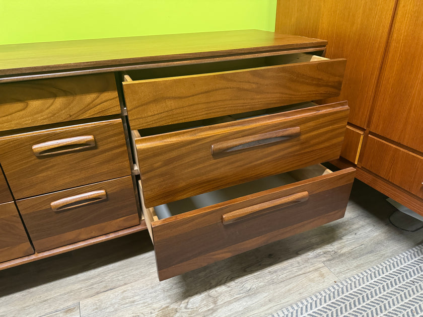 Sale!!! Mid Century Solid Teak Dresser
