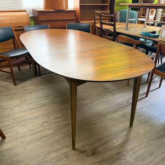 Mid Century Walnut Dining Table