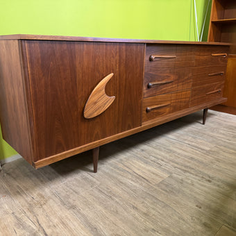 Mid Century Walnut Dresser