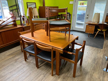 Load image into Gallery viewer, Mid Century Teak Dining Set with 8 Chairs from Denmark