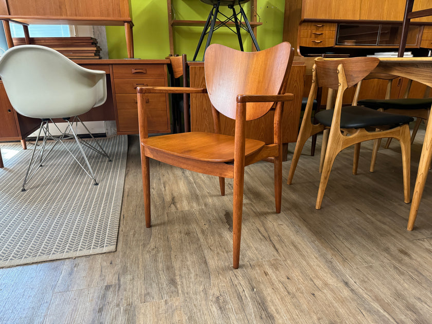 Sale!!! Mid Century Teak and Beech Arm Chair