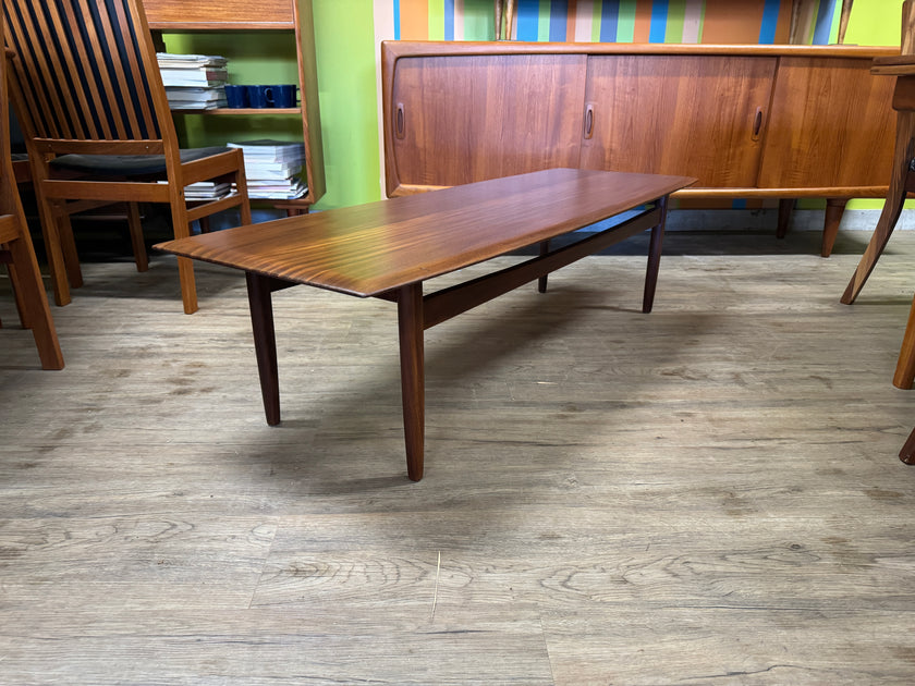 Mid Century Solid Teak Coffee Table