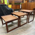 Mid Century Teak Nesting Tables