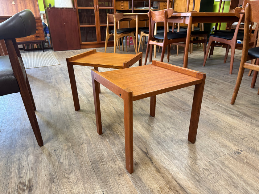 Mid Century Teak Side Tables