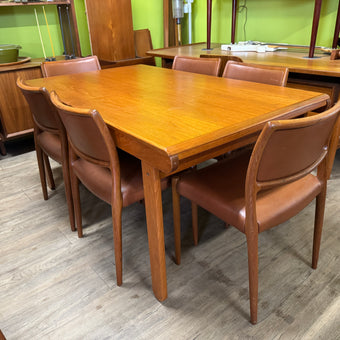 Mid Century Teak Dining Table from Denmark