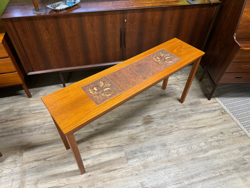 Sale!!! Mid Century Teak Hall / Console Table