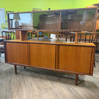 Mid Century Teak Sideboard and Hutch Top