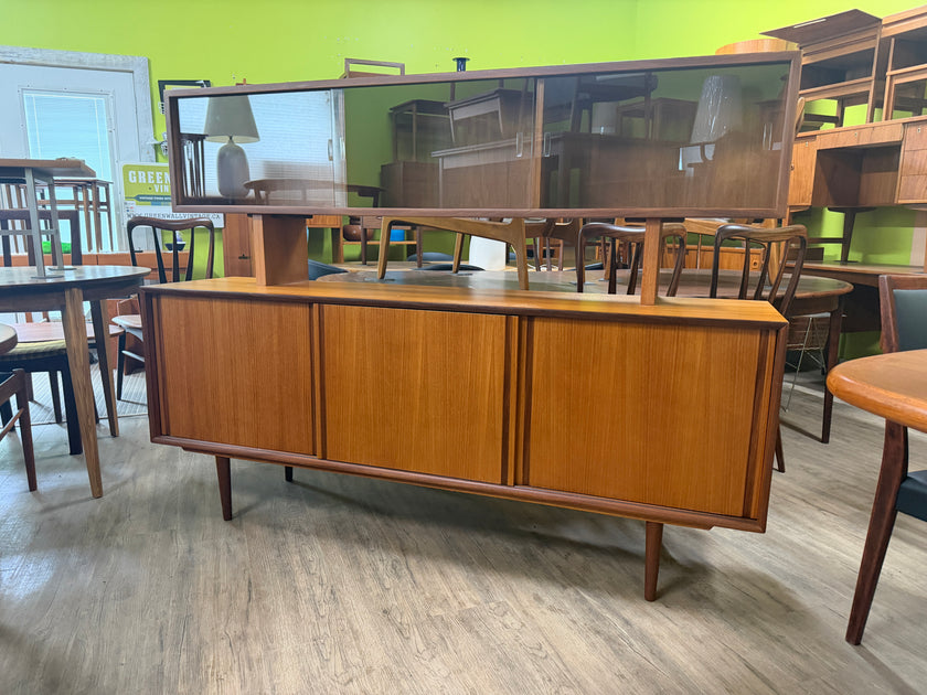 Mid Century Teak Sideboard and Hutch Top