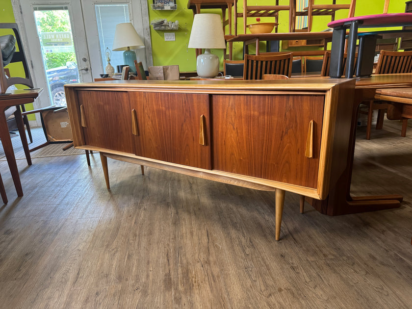 Mid Century Walnut and Ash Sideboard
