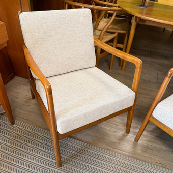 Mid Century Lounge Chairs from Denmark