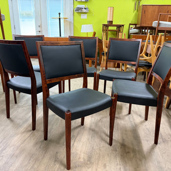 6 Mid Century Dining Chairs from Sweden