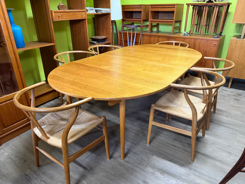 Mid Century Oak Dining Table from Denmark