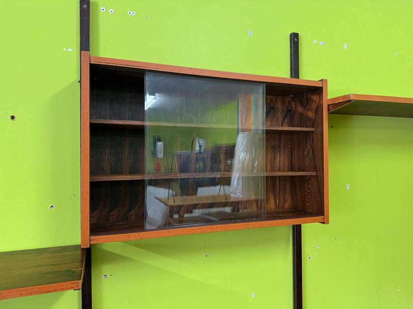 Mid Century Brazilian Rosewood Wall Unit