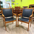 2 Mid Century Teak Dining Chairs from Denmark