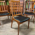 4 Mid Century Teak Dining Chairs