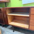 Mid Century Teak Tambour Door Sideboard