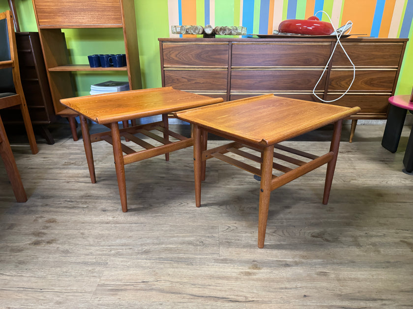 Mid Century Teak Side Tables