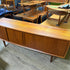 Mid Century Teak Bow Front Sideboard from Denmark