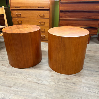 Mid Century Teak Side Tables